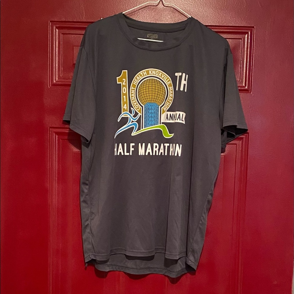 HELIUM E2 Unisex Performance Covenant Health Knoxville, TN Marathon Shirt XL